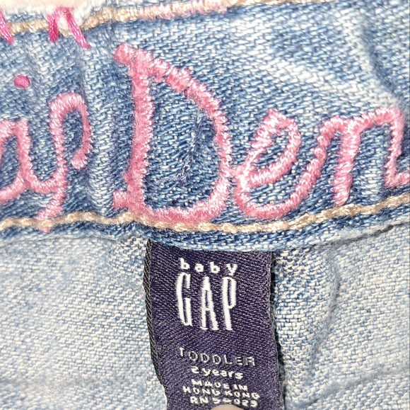 Cherry Embroidered Gap Denim Jeans - Picture 7 of 7